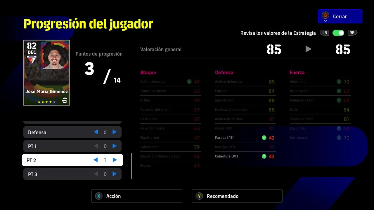 Efootball farmeando para el torneo