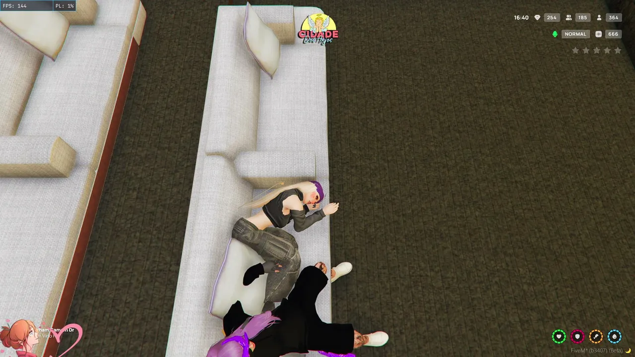 CDANJOS | CASAMENTO EM CRISE! 💜🖤 Aisha Ferraz !noping !sub !donate !pix