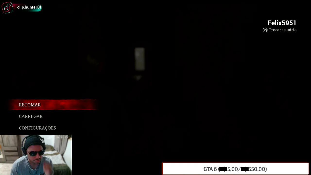 Live de teste