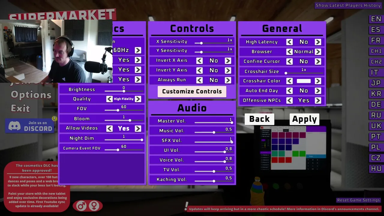 🔴 LIVE | SuperMarket Together with @KeisterBits