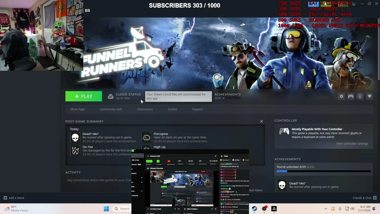 STREAMER UNIVERSITY LEECH-A-THON DAY 2