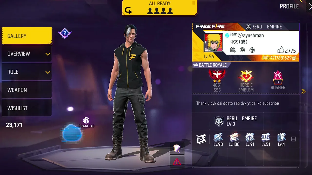 My first stream BERU LIVE PLAY WITH TONDE GAMER ☠️🗿 #shortsfeed #tondaegamer #nstwinsff #ff #gaming