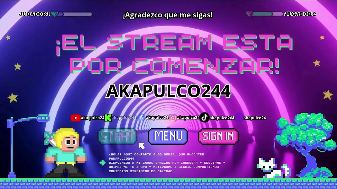 Hola bienvenido a mi live stream! Agradezco que me sigas y me apoyes para seguir creciendo y cumplir el verificado gracias....