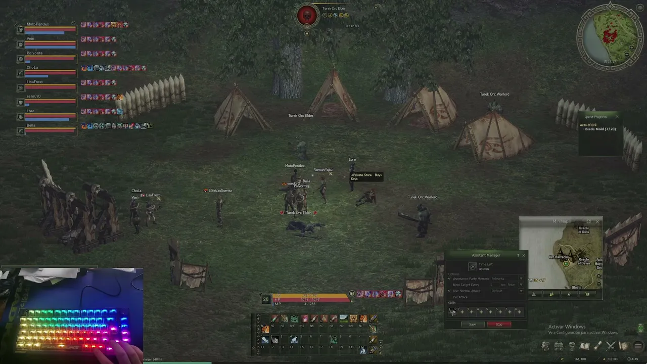 L2 Warrior lvl 27 server sudaca /!redes / !discord