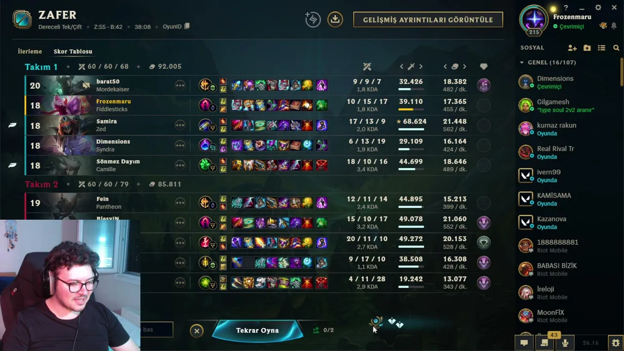 2 Duo ve Dia eloda feedlemek (?)