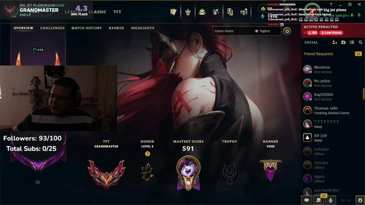 Challenger run TFT !insta !discord !tuniform