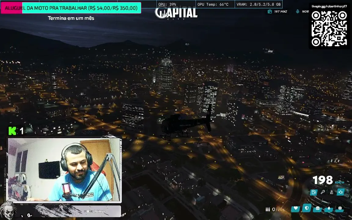 ROBERTINHO ESTA ON VENHA PRA LIVE