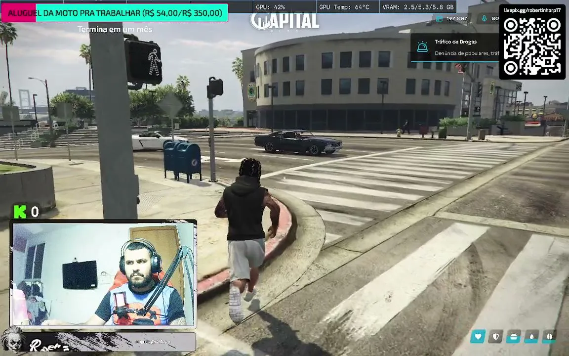 ROBERTINHO ESTA ON VENHA PRA LIVE
