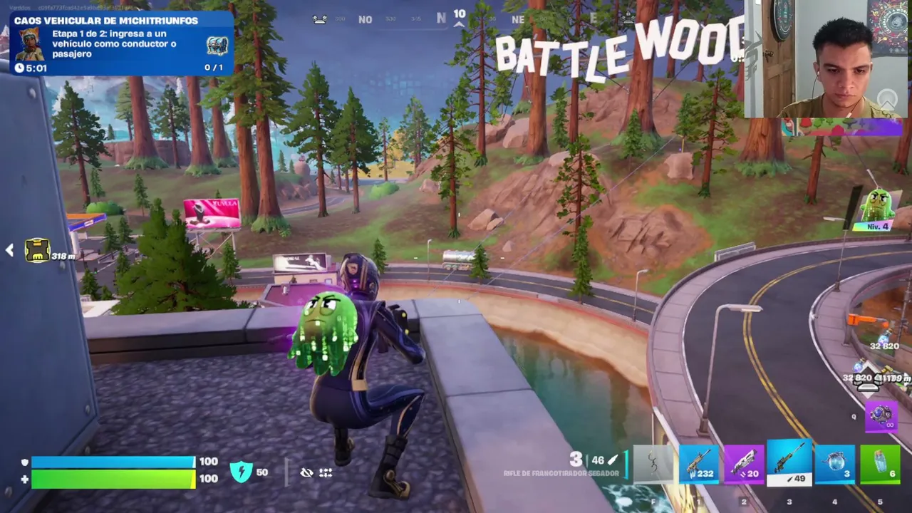 Noche chill de Fortnite - Cero construcción.
Y tal vez R6SX