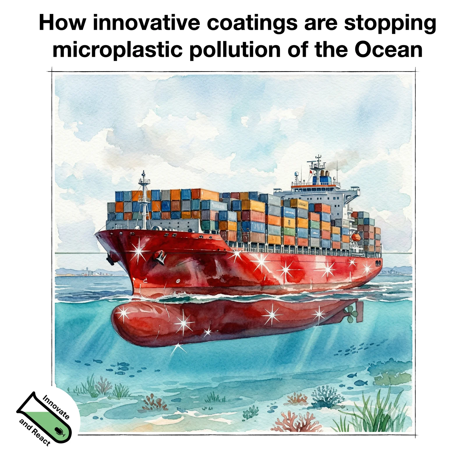 How innovative coatings are stopping microplastic pollution of the Ocean