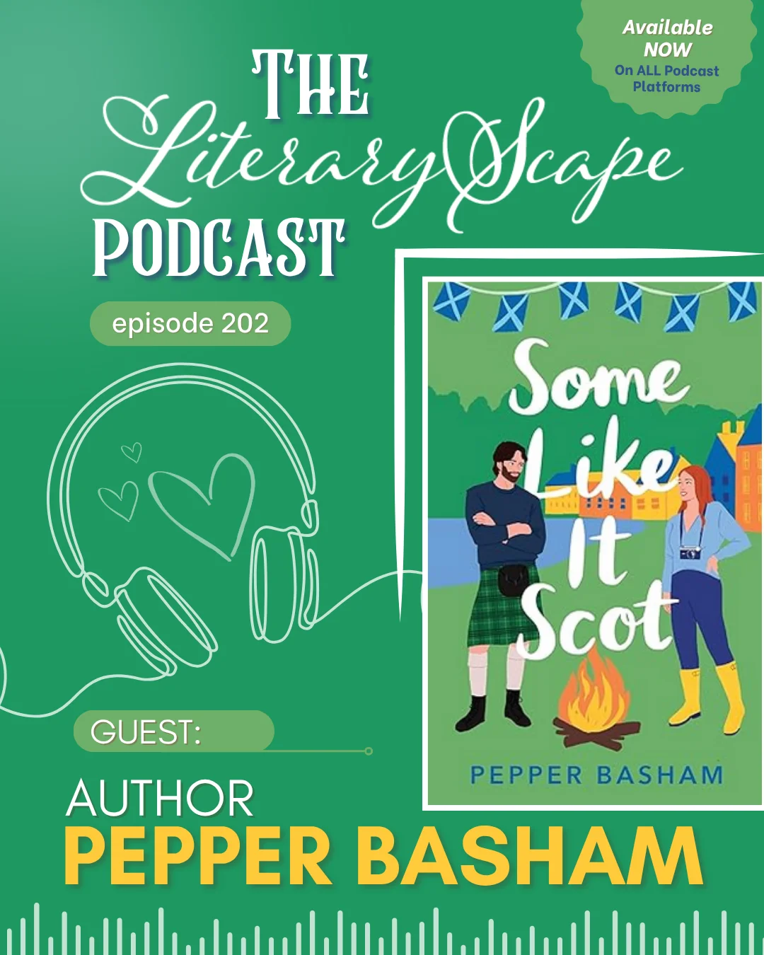 Episode 206: Some Like It Scot by Pepper Basham: A Swoony Scottish Rom-Com Book Review