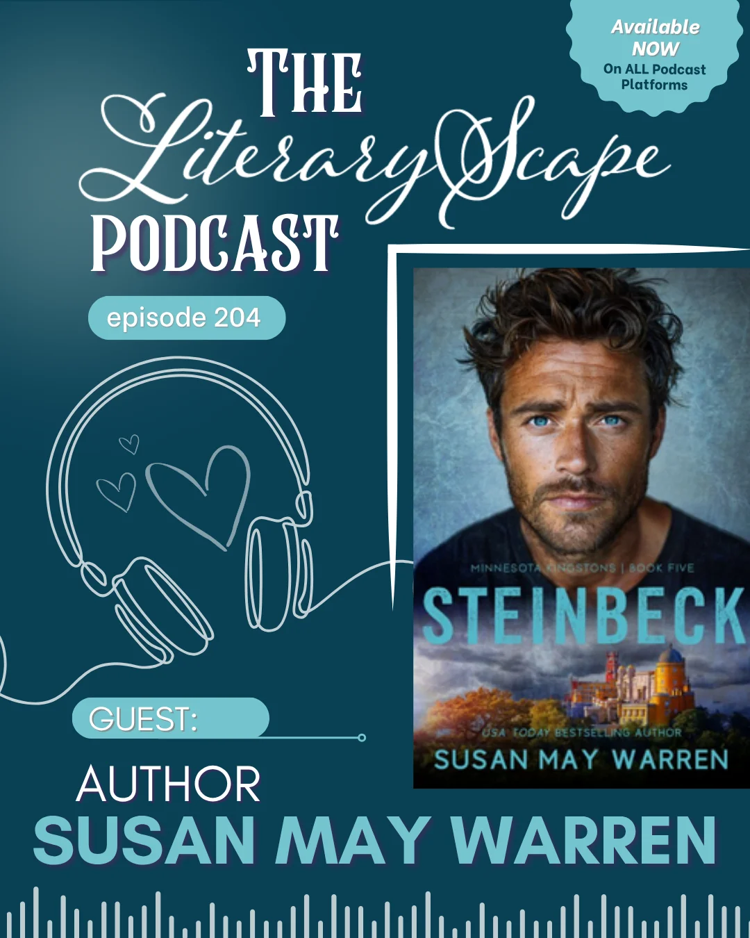 Ep. 204: Steinbeck by Susan May Warren: Spies, Seals & Stolen AI — Minnesota Kingston Series Finale
