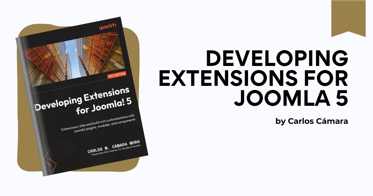 Desarrollando extensiones para Joomla! 5