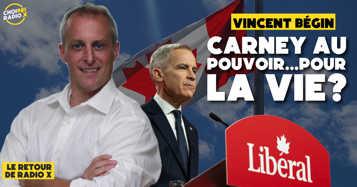 Vincent Bégin: les libéraux DOMINENT (encore) au Canada!