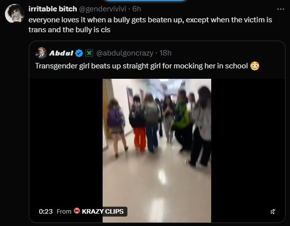 i caught a 7 day ban from twitter for the following post: