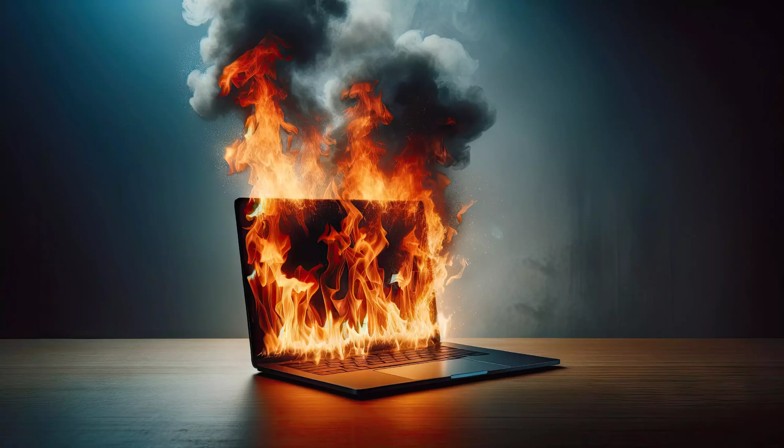 Trotzig zünden wir die Digital-Tischbombe