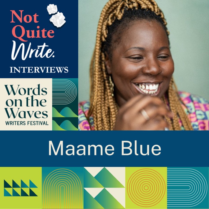 Interview with Maame Blue at Words on the Waves 2026