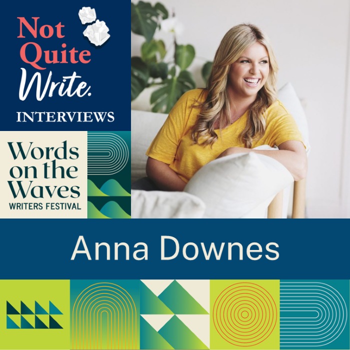 Interview with Anna Downes at Words on the Waves 2026