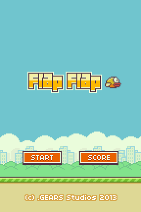 New simple game. Flap Flap. http://t.co/Dmt9AXsYzY