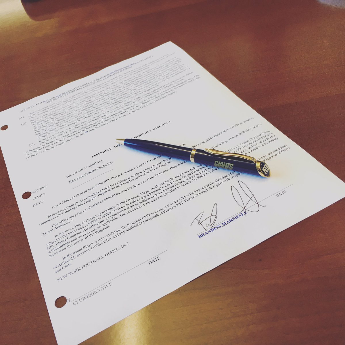 Done Deal!!!! #GMEN 