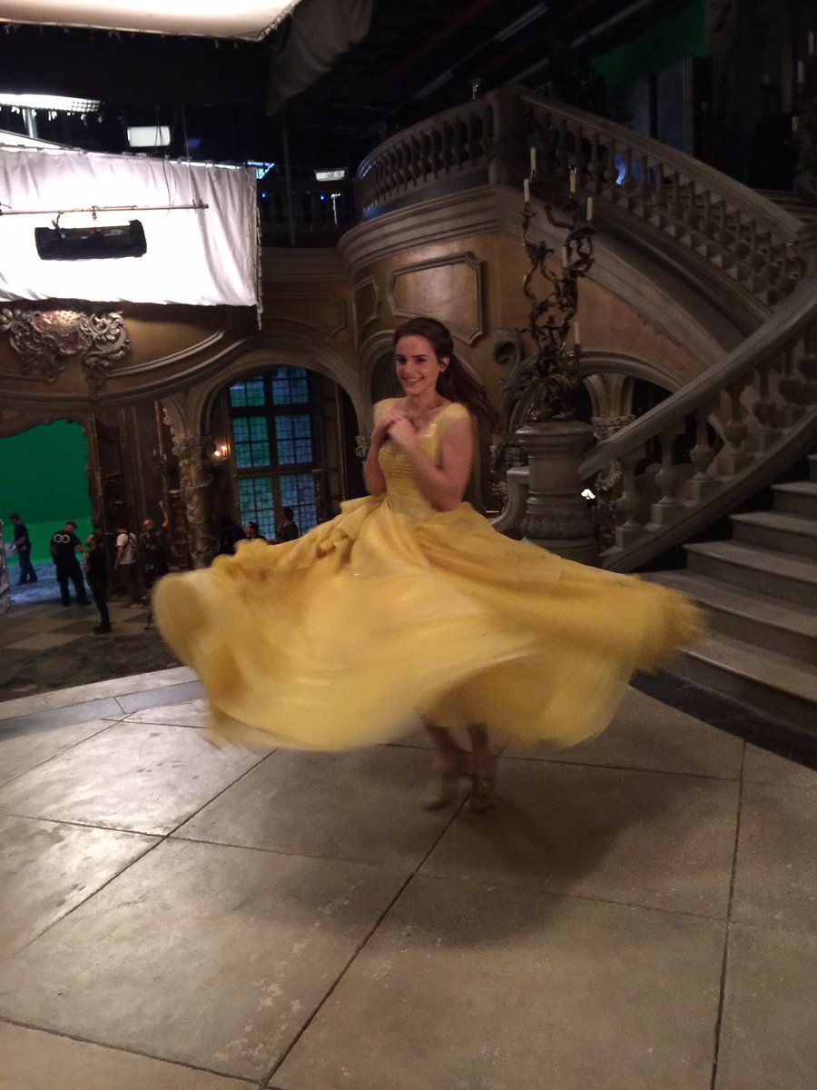 #BeautyAndTheBeast opens today! I hope you have as much fun watching it as I did making it. Love, Emma 🌹 @beourguest 
