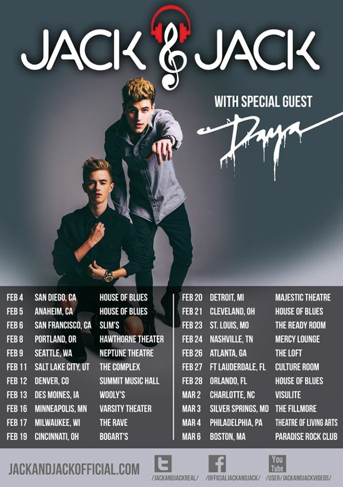 SO excited to announce that ill be touring with @jackandjackreal in February!!! who's coming??  here are the dates: 
