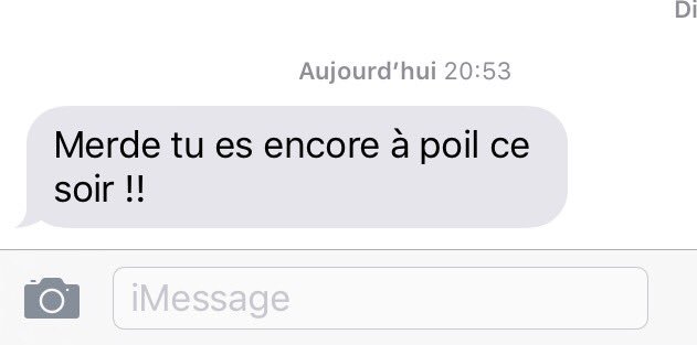 Il fallait que je vous montre le texto de mon beau frère !! Vive la #famille 😂😂#tpmp #milou 