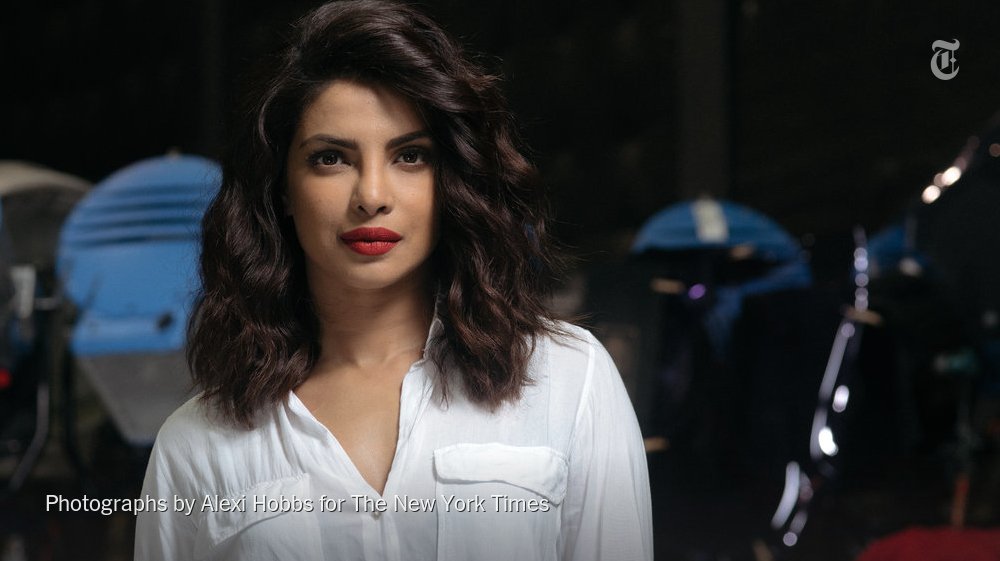 .@priyankachopra of @QuanticoTV explains why she doesn't wear lip gloss. https://t.co/NQ0rK3KrfI 