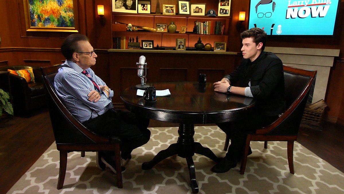 For your viewing pleasure, my convo w/ @ShawnMendes. A talented, humble &amp; well-rounded guy! https://t.co/QR2AT9WaUy 