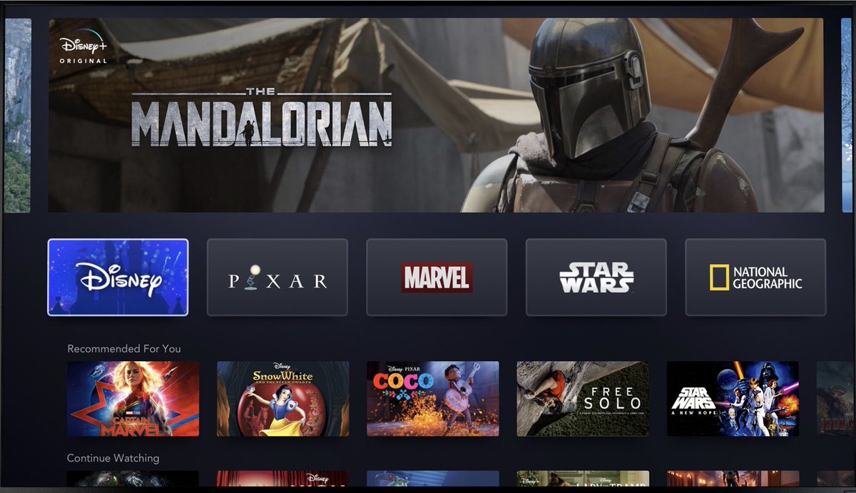 Thrilled to share a first look at Disney+ with you! 