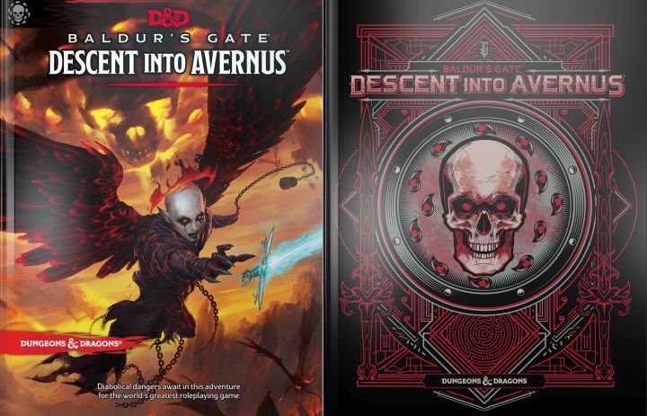 Baldur’s Gate: Descent into Avernus—a cautionary tale about the hazards of global warming. Covers illustrated by Tyler Jacobson and Hydro74. #wotcstaff #dnd 