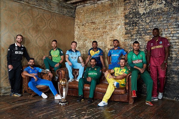 The 10 captains #CWC19 