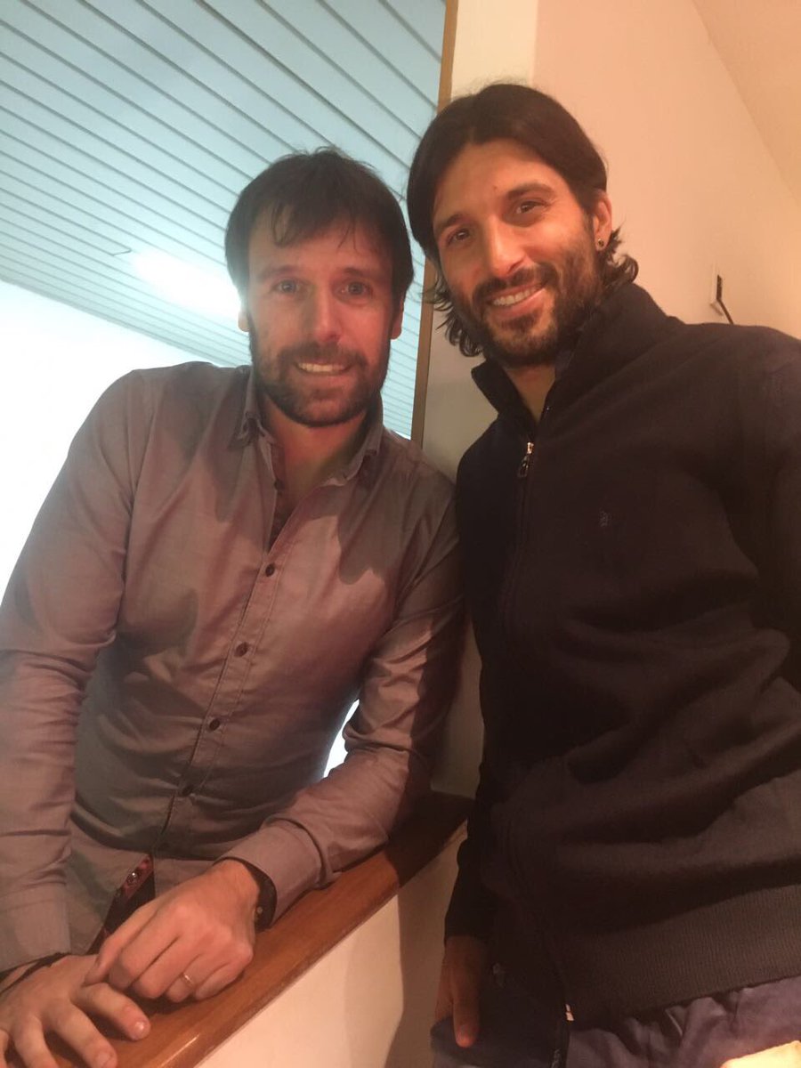 Con mi amigo @Fercaveoficial disfrutando de casa! #CHD10 #choridominguez 