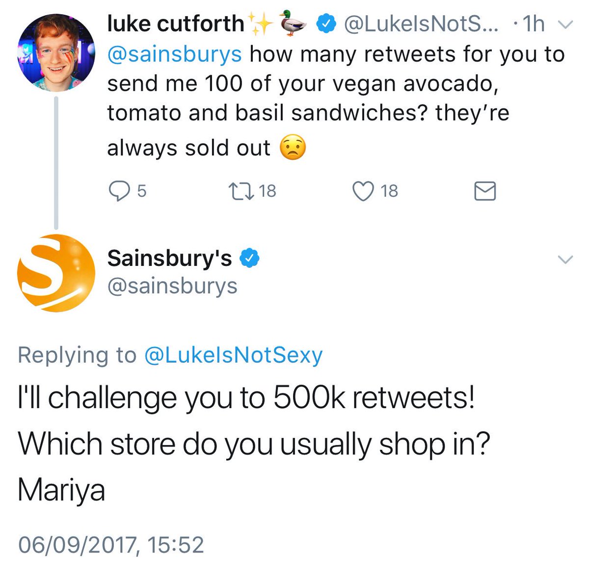 Come on Twitter, do your thing 😘 