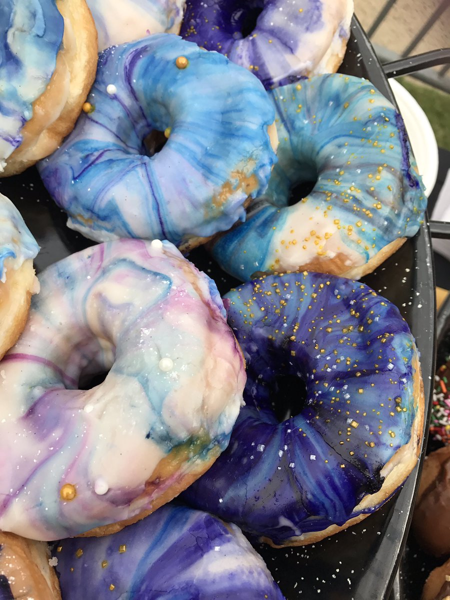 Space donuts to celebrate the end of the @CassiniSaturn mission!!! 