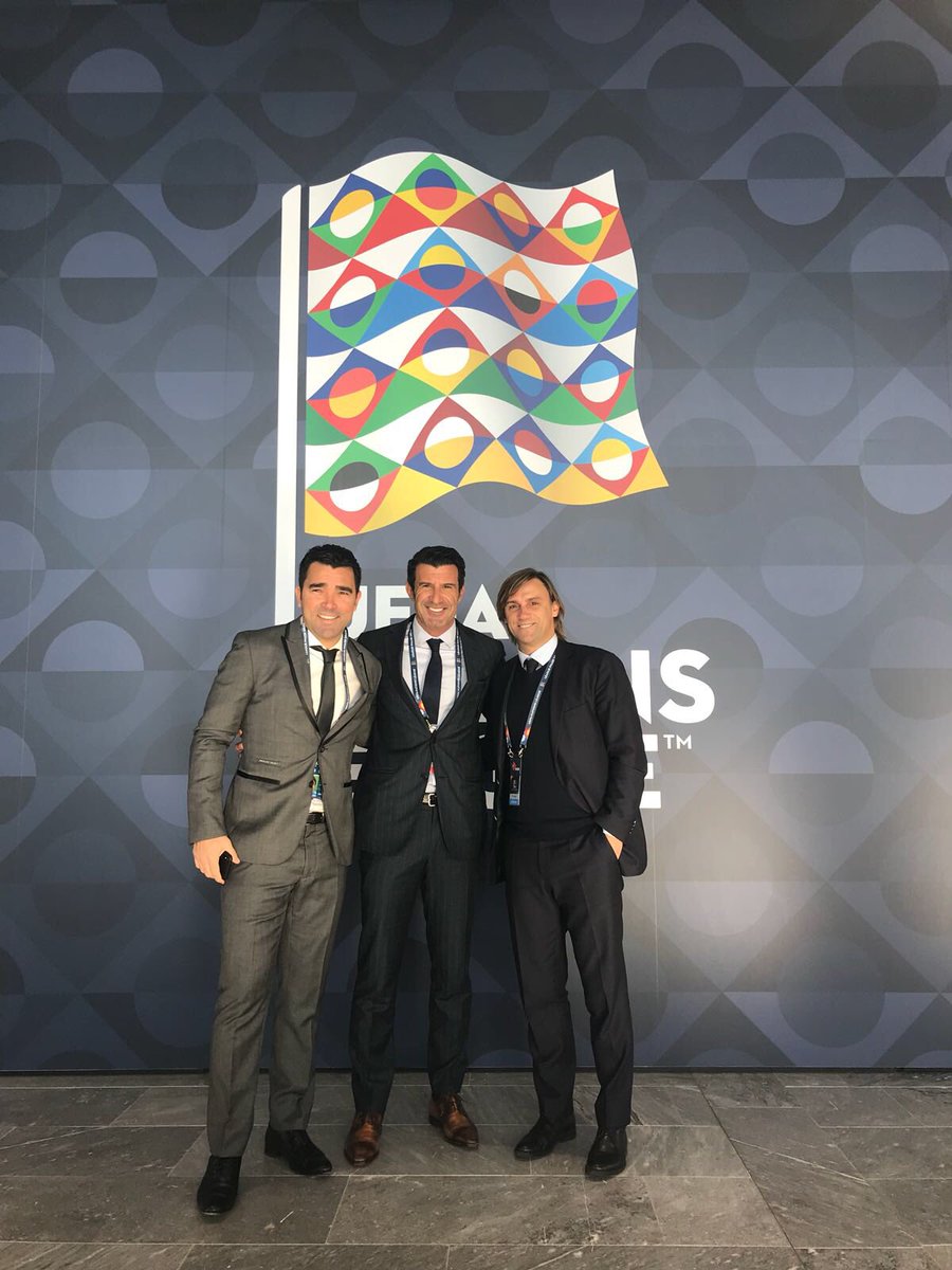 . @UEFA Nations League Draw. Vamos @selecaoportugal 🇵🇹

@LuisFigo #nationsleague 