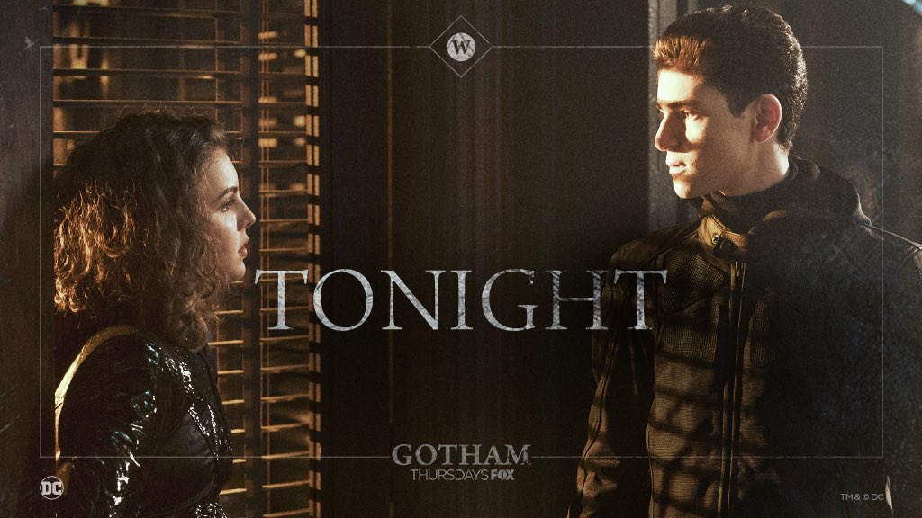 TONIGHT gotham needs you 