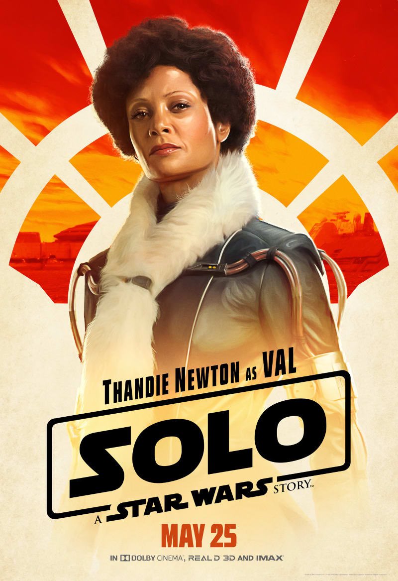 Well now THAT’s going on my office wall (if I had an office) 😜WERRRRRRK!!!!!!!!💥💥💥 @starwars #SoloAStarWarsStory #Val 