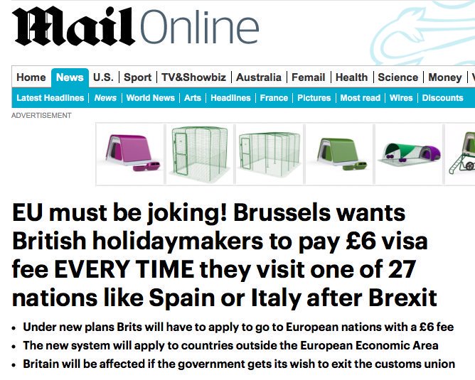 Brexit latest: Outrage as people who voted to abolish free movement discover that abolishing free movement means movement will no longer be free. 