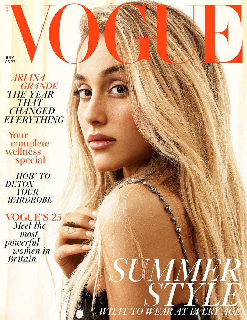 .@ArianaGrande covers July Vogue: https://t.co/FociKiUkMd 