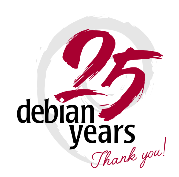 25 years and counting #DebianDay #Debian25years https://t.co/ldFw5z9gIt 