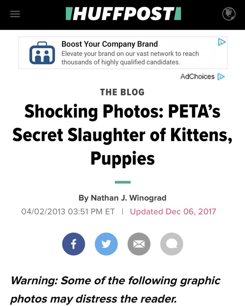 @peta Don’t want to be boiled alive but want to be slaughtered. Got it! 👍 