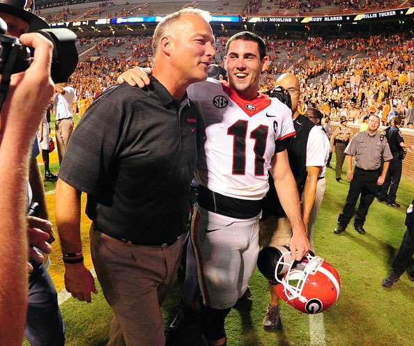 Thank you Coach Richt for all the time, energy and love you gave me! Not only did you teach me to become the best football player I could be, you helped mold me into a man. I could not have asked for a better mentor; congrats on an incredible career! #CMR @MarkRicht 
