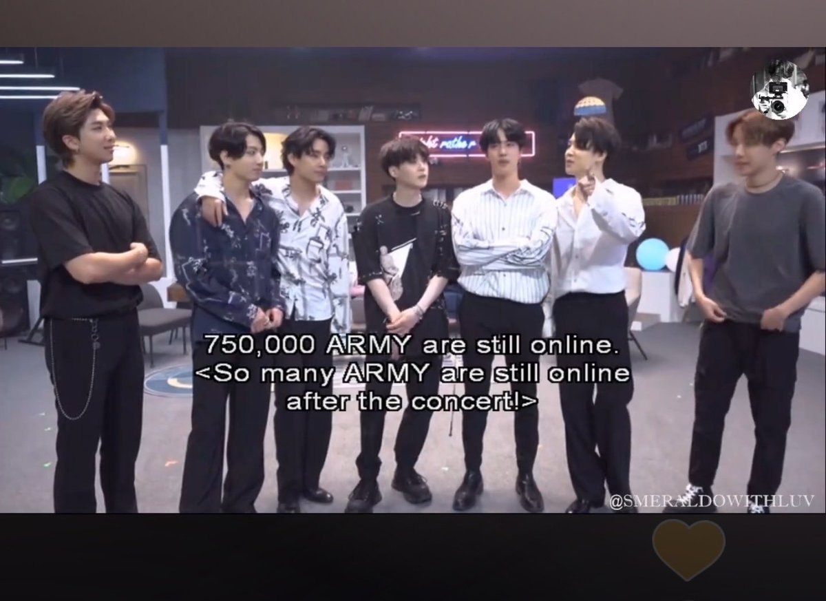 Idk whether to laugh or cry but Jimin saw all 750k of us refusing to leave the bbcon live after it was done 😭😭😭😭😭😭 