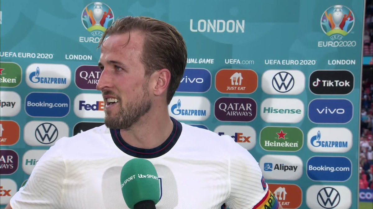 That little catch in Harry Kane's voice as he takes it all in and that emotion hits. 