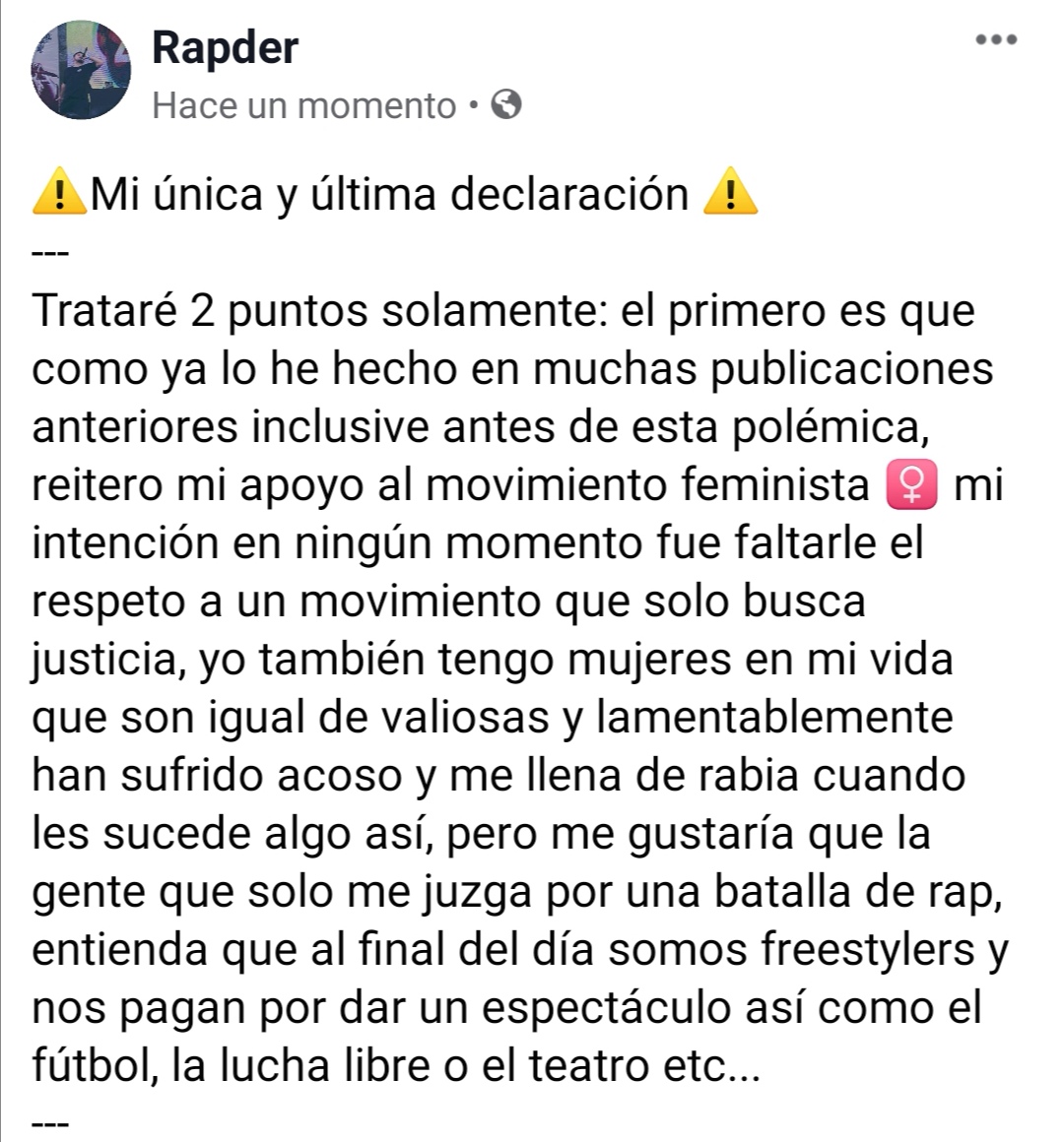⚠️Mi única y última declaración ⚠️ 