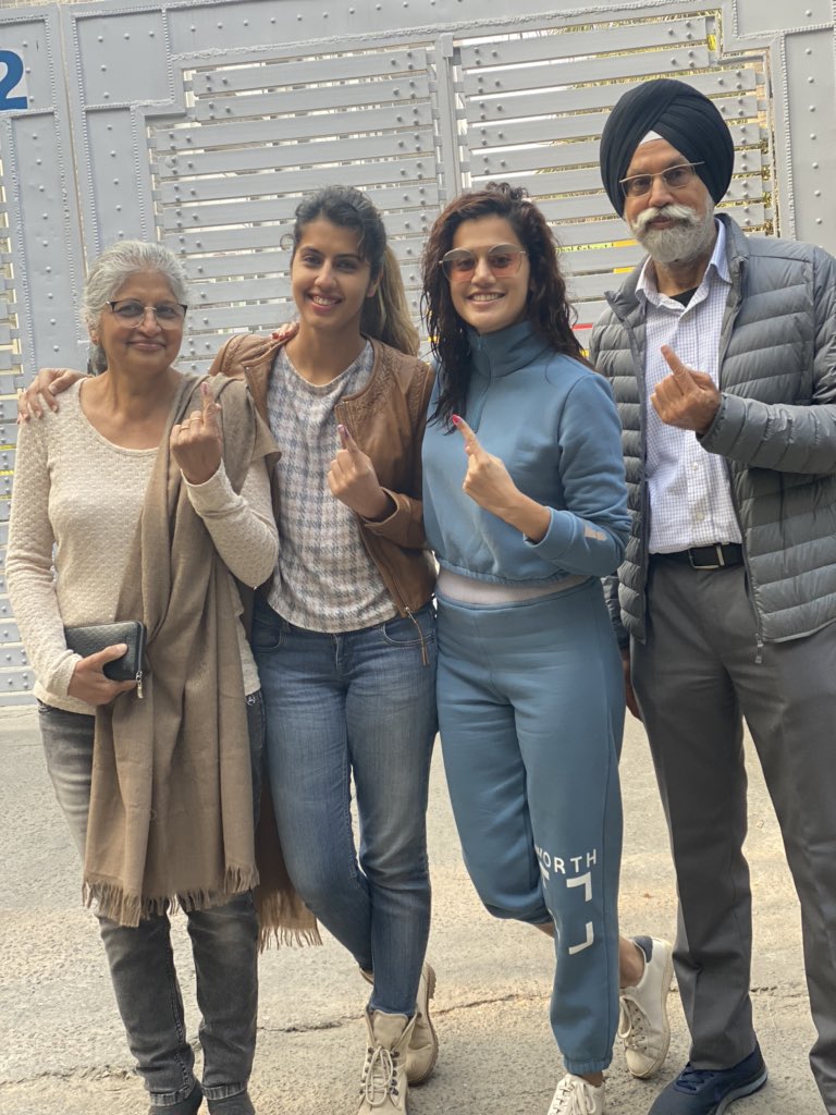 ‘Pannu Parivaar’ has voted.
Have you ?
#VoteDelhi 
#EveryVoteCounts 