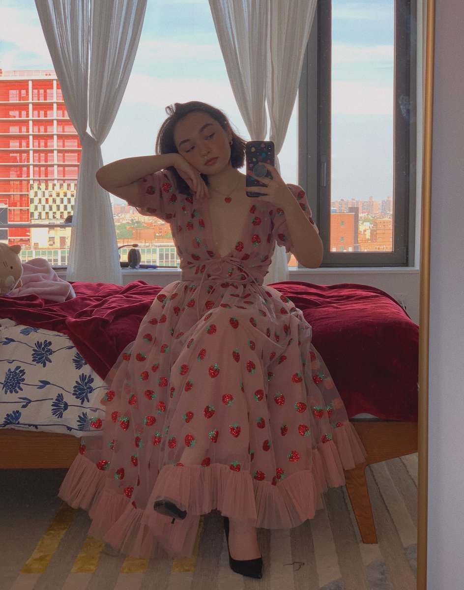 i am only wearing this dress forever 