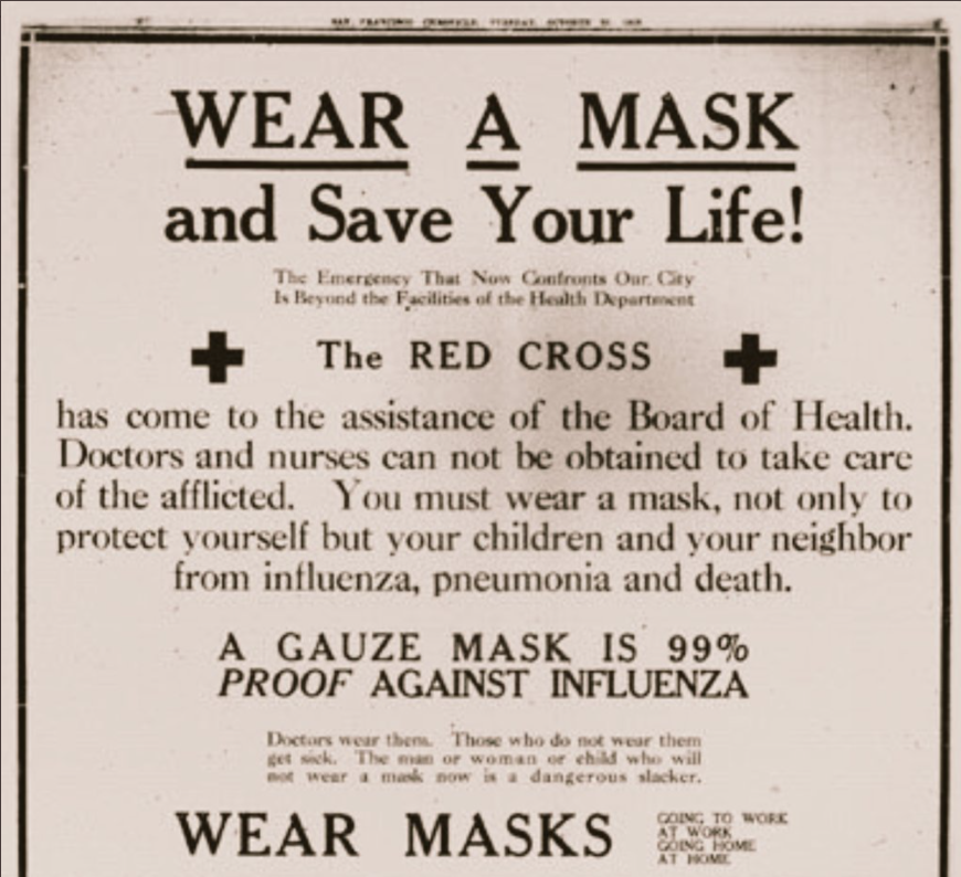We said it in 1918. 

We're saying it today. 