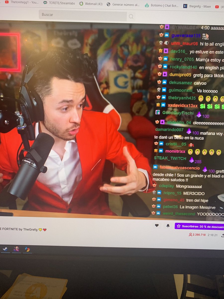 Enhorabuena hermano.  2.4M de viewers. Te has pasado el juego🙏🏻❤️
@TheGrefg 